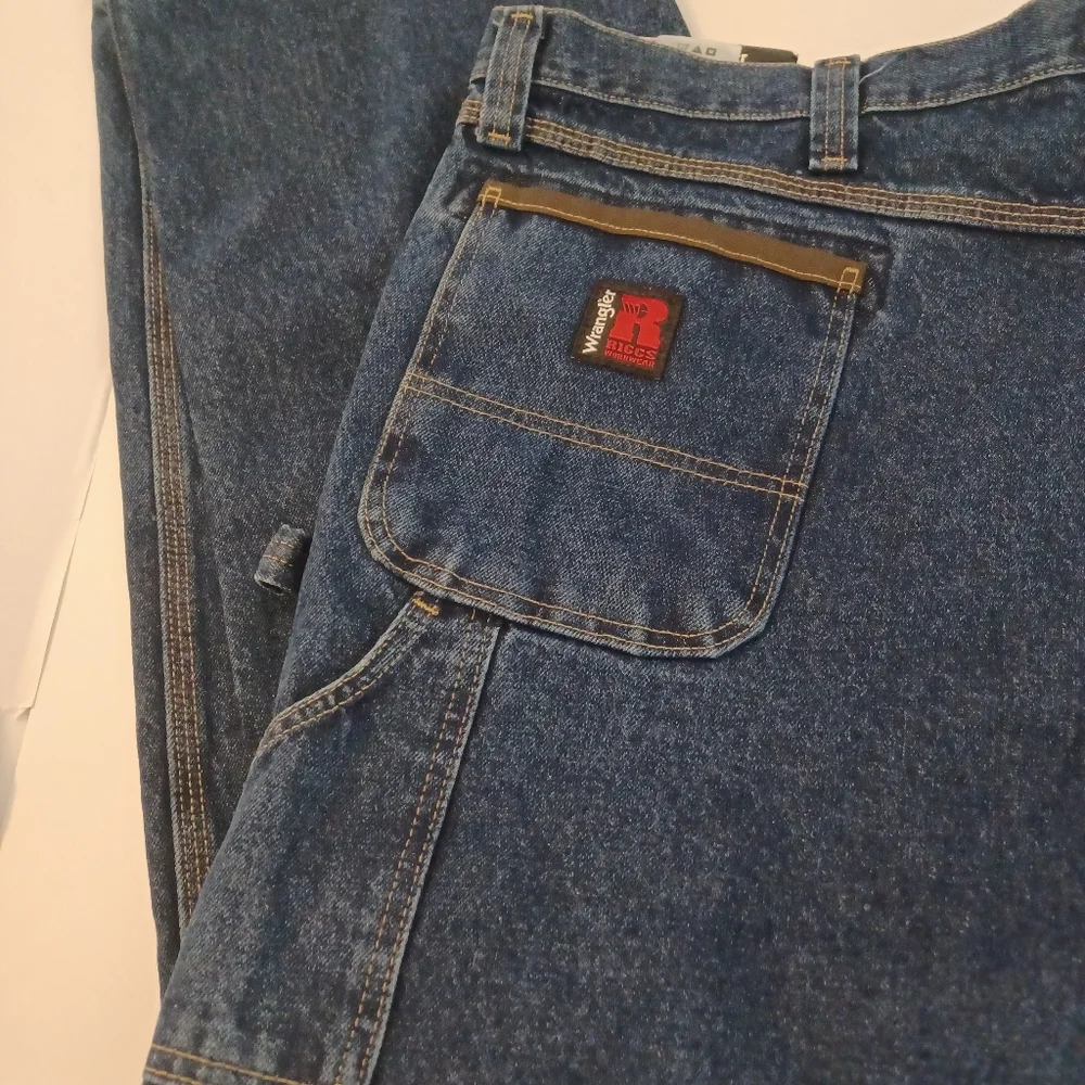 Wrangler Riggs Workwear Carpenter Relaxed Fit Men's Sz 48X30